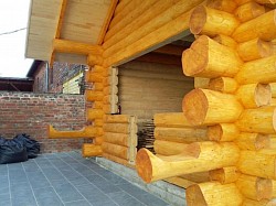 Сауна товщина дерева 28-33см
