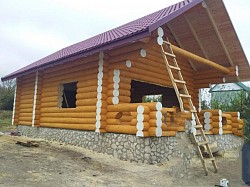 Сауна товщина дерева 25-30см